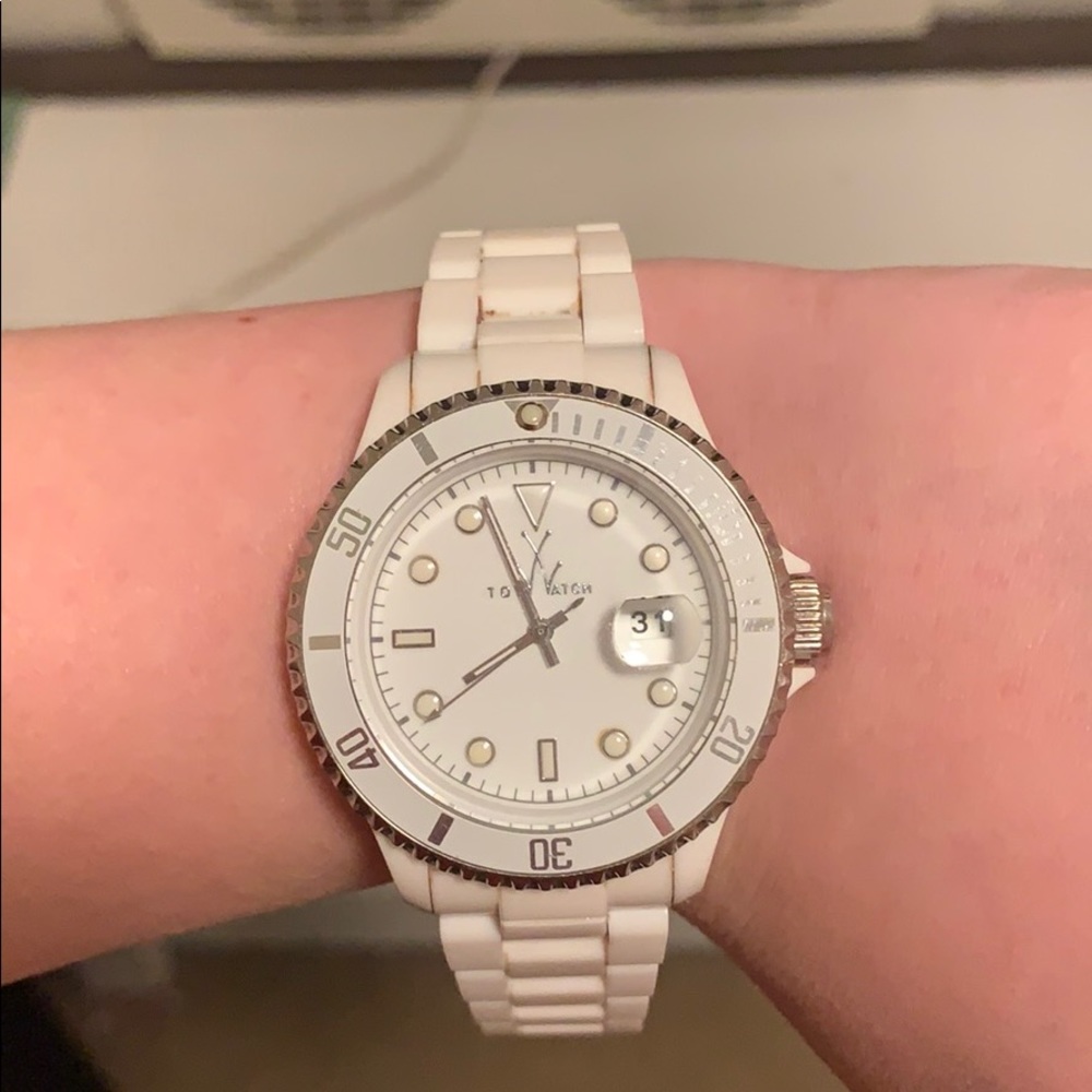 White Ceramic Toy Watch